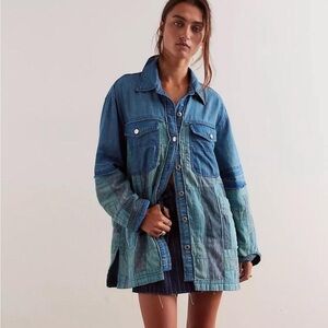 NWOT - We The Free - Heritage Quilted Shit Jacket - L